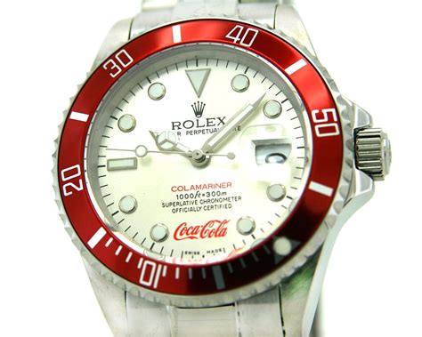 rolex coca cola edition|coca cola rolex for sale.